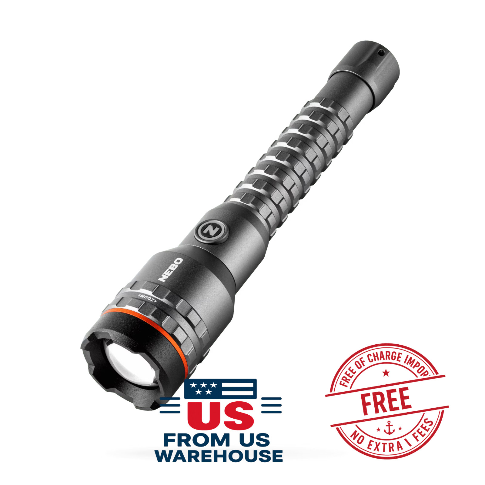 NEBO DAVINCI 3200L Rechargeable LED Flashlight 3200 Lumens USB-C IP67