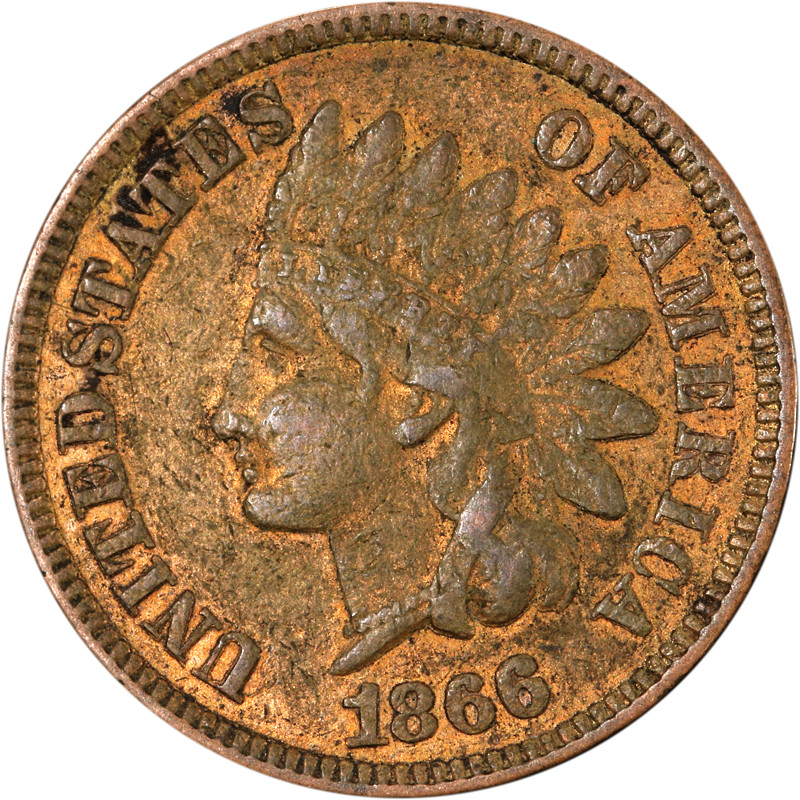 1866 Indian Cent Great Deals From The Executive Coin Company