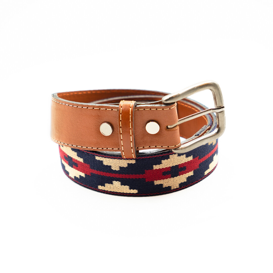 Interchangeable Buckle Leather and Guarda Pampa Belt
