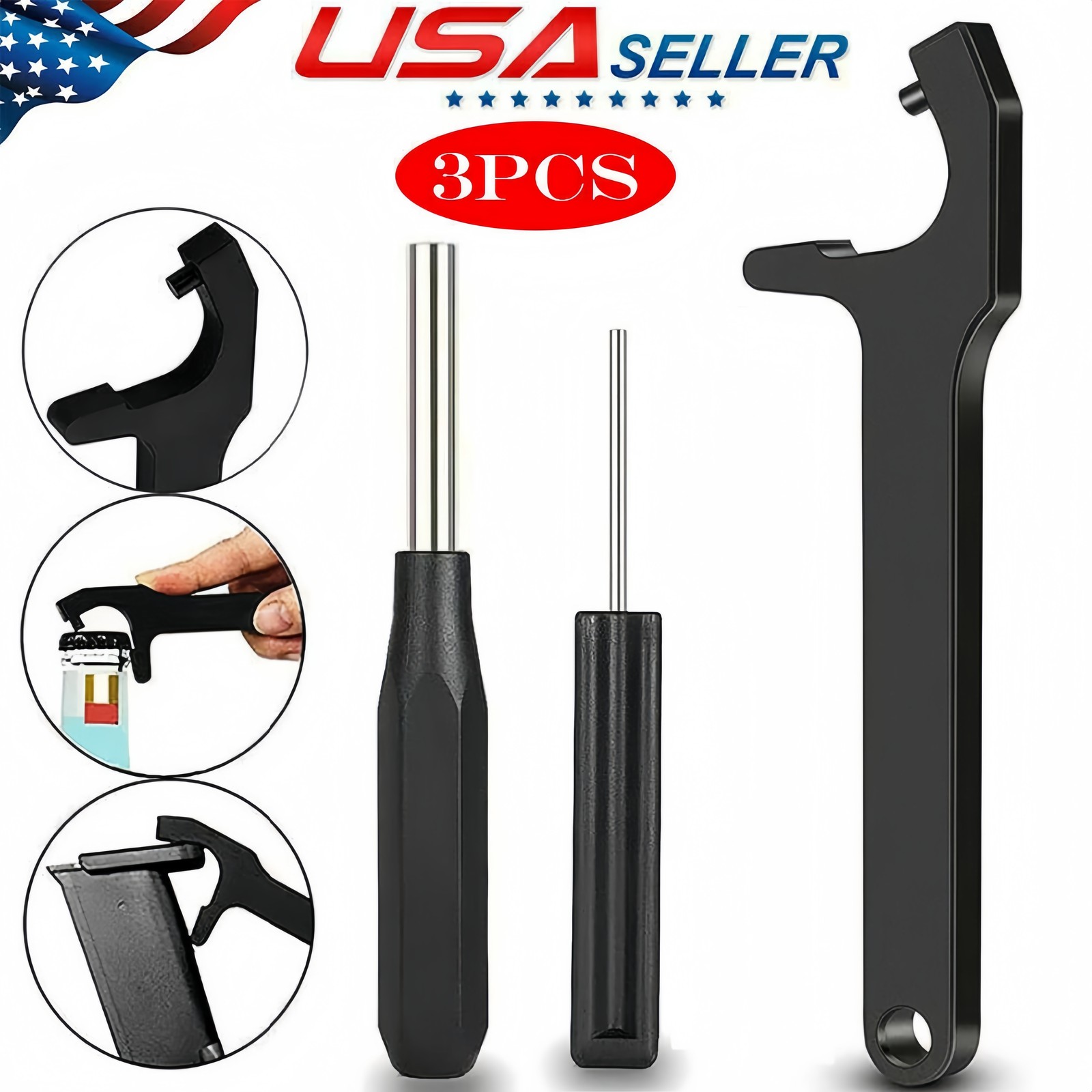 Glock Tool Kit Front Sight Tools Magazine Disassembly Tool Pin Punch 19-17-26-43