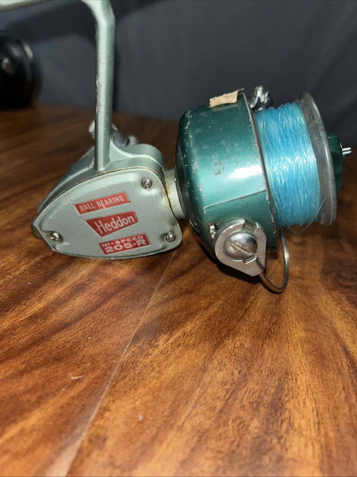Vintage Daisy Heddon 205-R Fishing Reel Hi-Speed Spinning Ball Bearing Japan