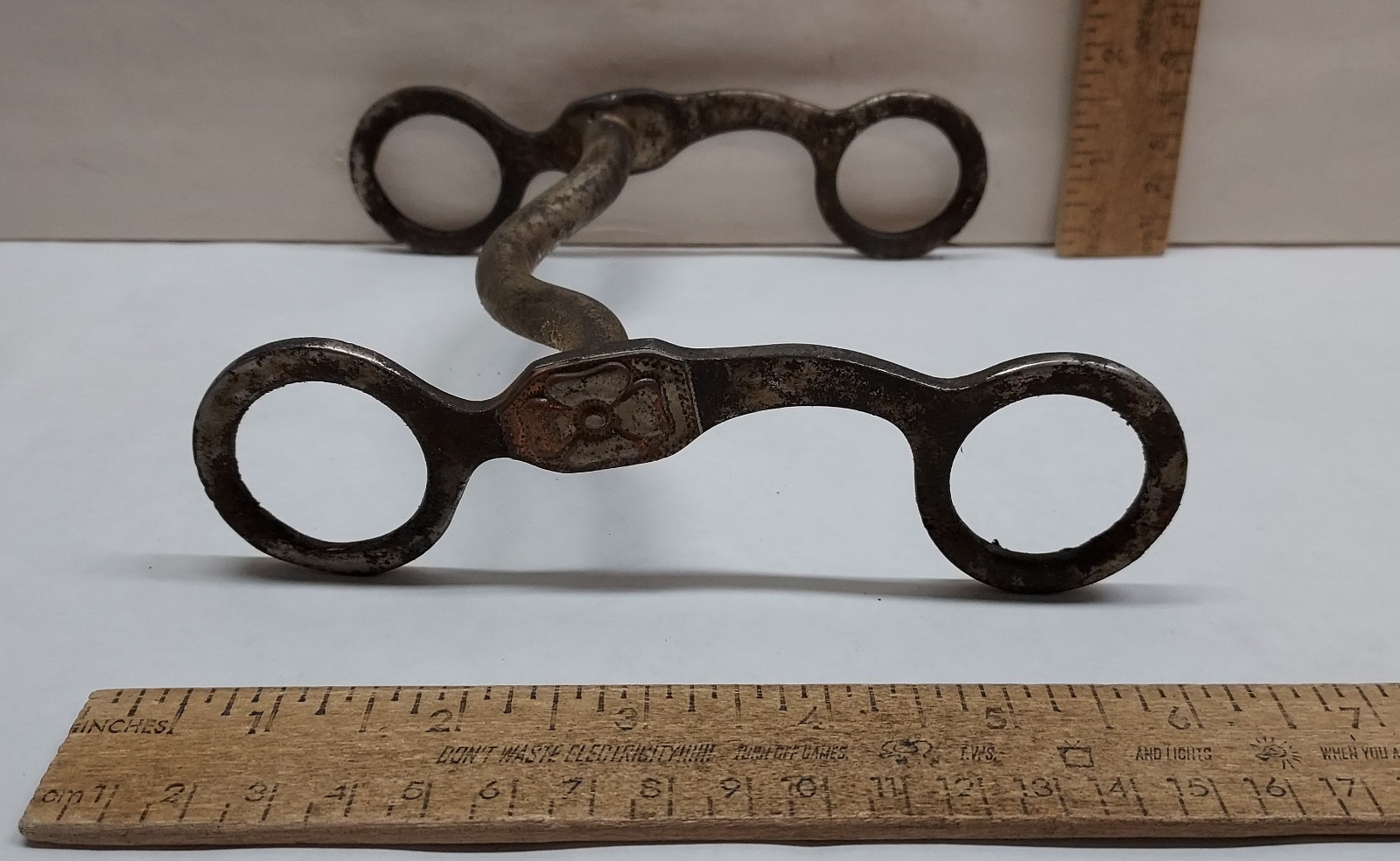 KELLY - MOUNTED Horse BIT - As Is - listing #515261