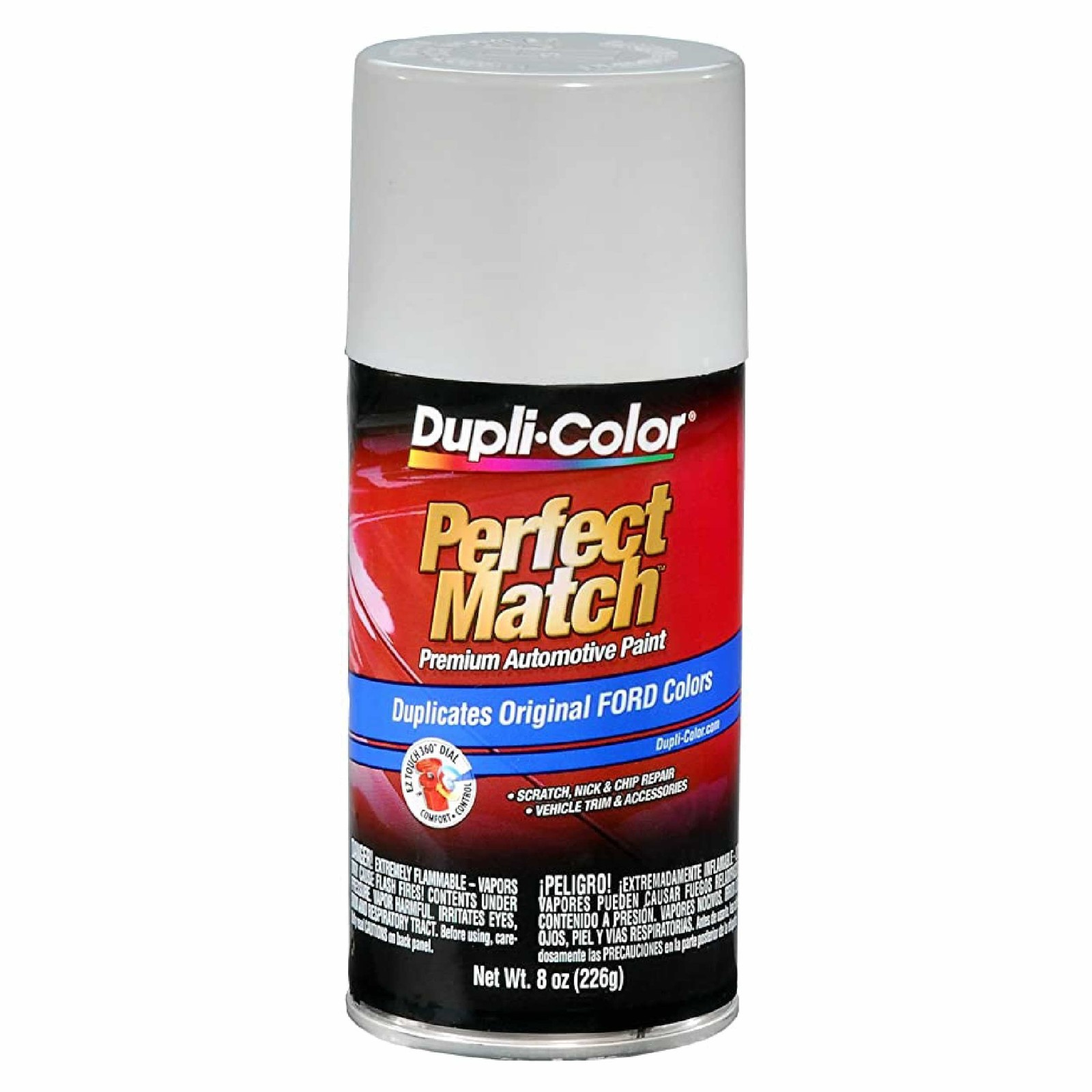 Dupli Color Perfect Match Oxford White Automotive Spray Paint 8 Ounce Can