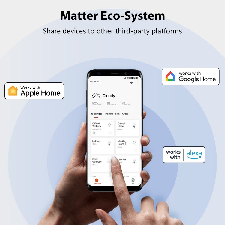 Tuya Smart Home Matter Thread USB PIR Motion Sensor APP Remote Control