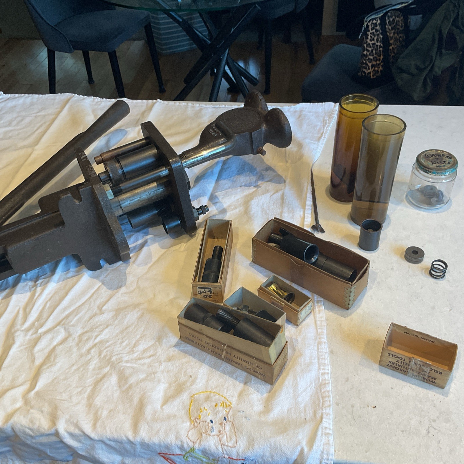 Vintage Herters Model N72M  12ga Shell Reloading Turret Press Hunting Equip