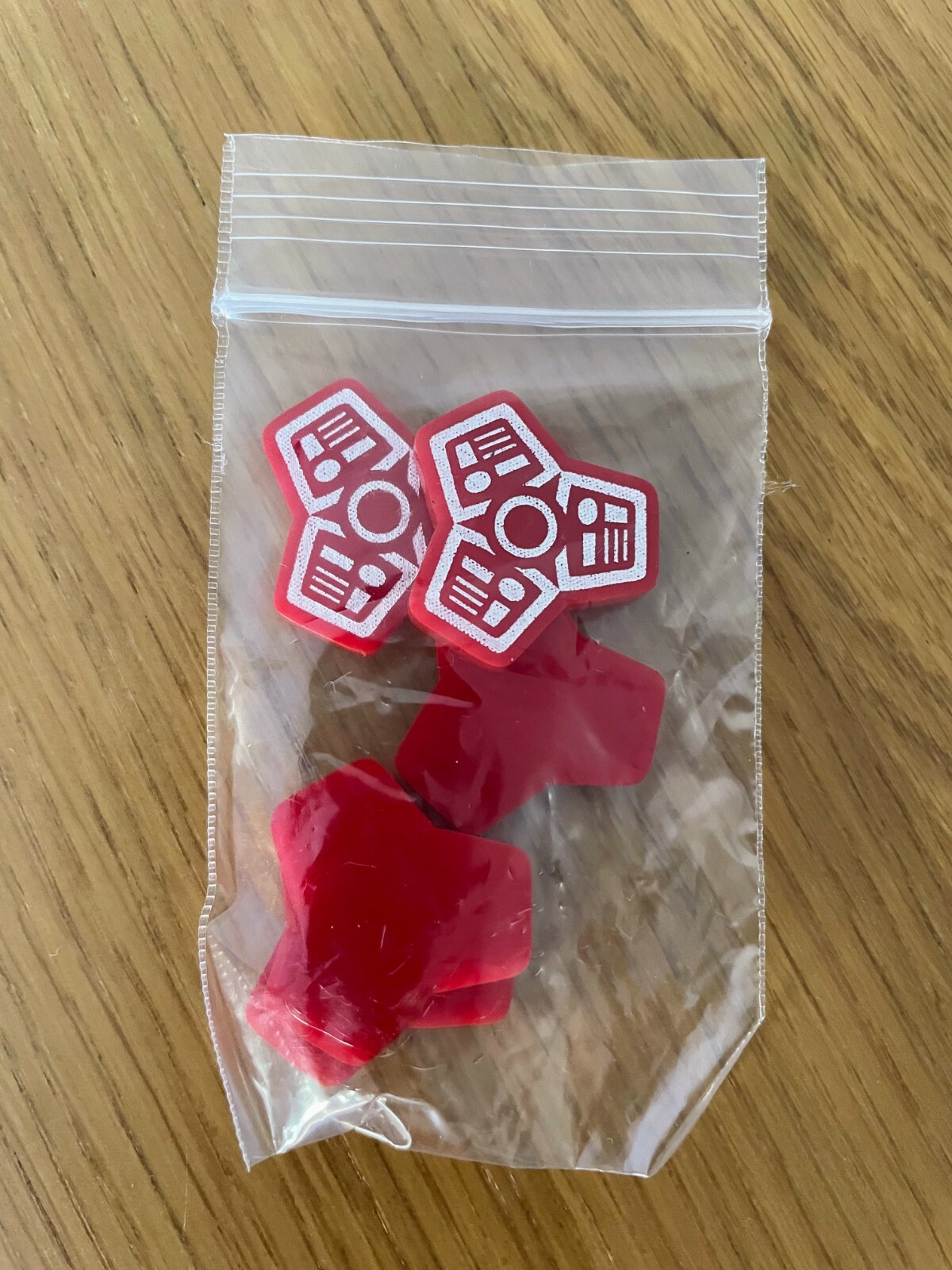 Star Wars: Imperial Assault 5x ACRYLIC TERMINAL TOKENS 2017 Store Championship