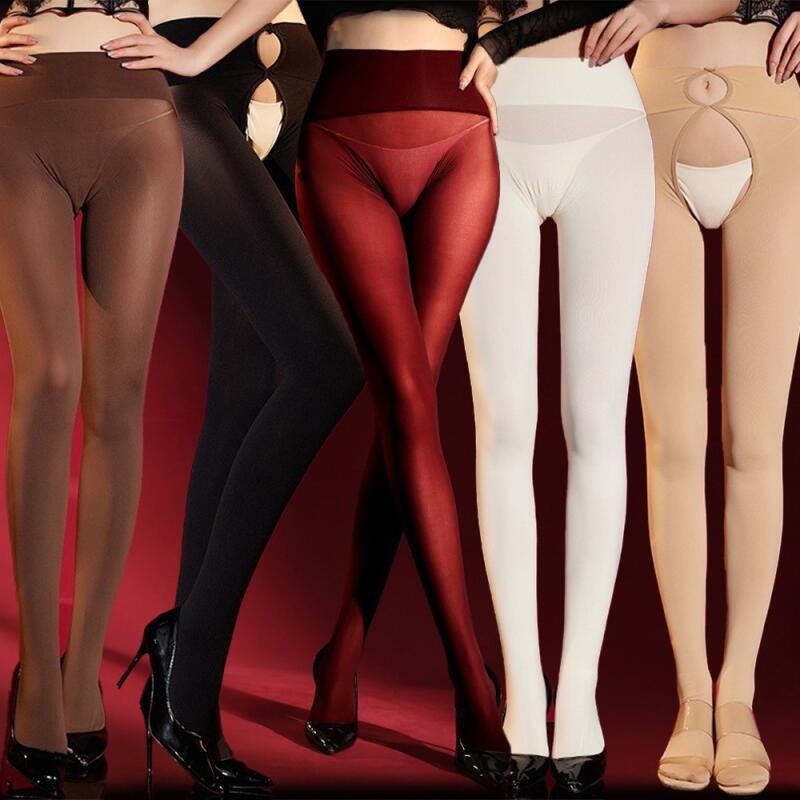80D High Waist Shaping Tights Seamless Comfort Fit Deep Gusset Pantyhose