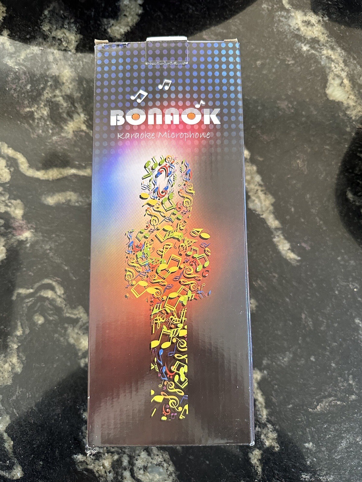 Bonaok Wireless Karaoke Microphone Q37 HiFi Speaker w/Hardcase