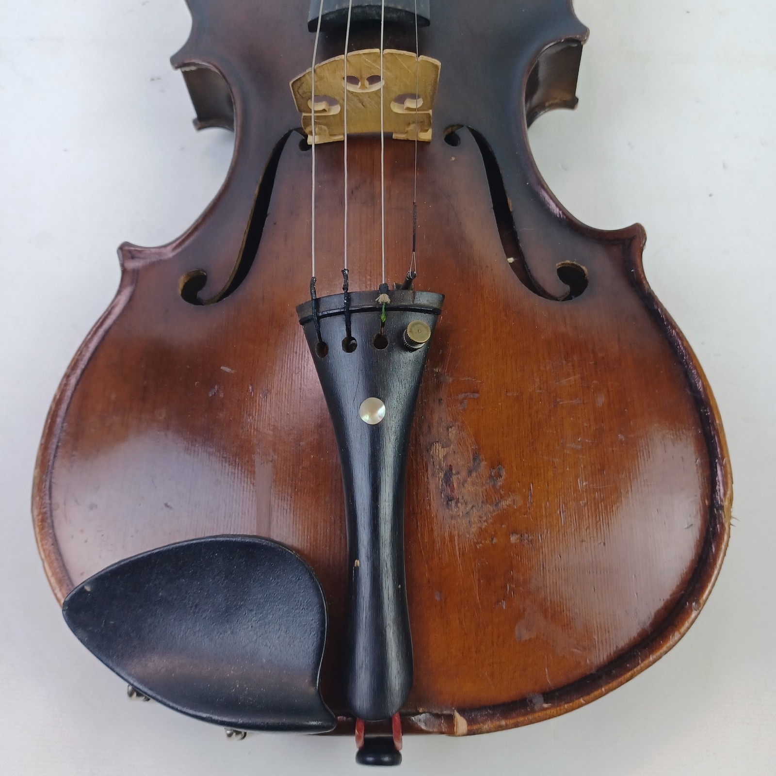 Antwerp the 1st July 1807 Violin 4/4 1-Piece Back +Scherl&Roth Case Vintage 19th