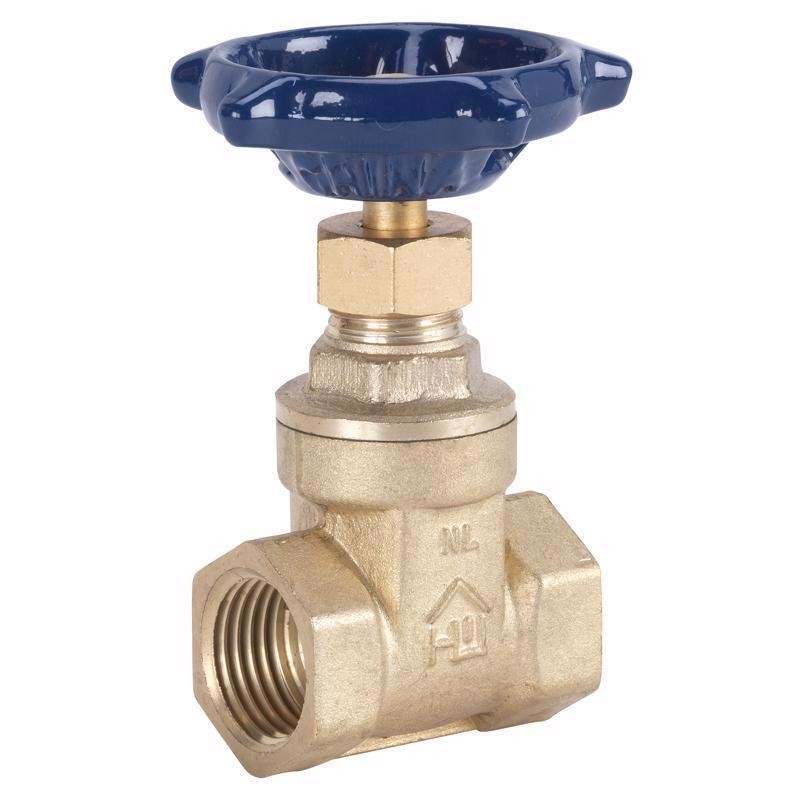 BK Products 100-403NL ProLine Brass Lead-Free Gate Valve 1/2 FIP in.