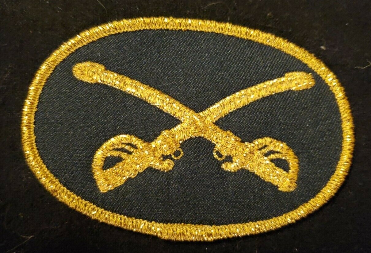 UNION CAVALRY OFFICER PATCH - Replica 3.75" x 2.5" / American Civil War Insignia