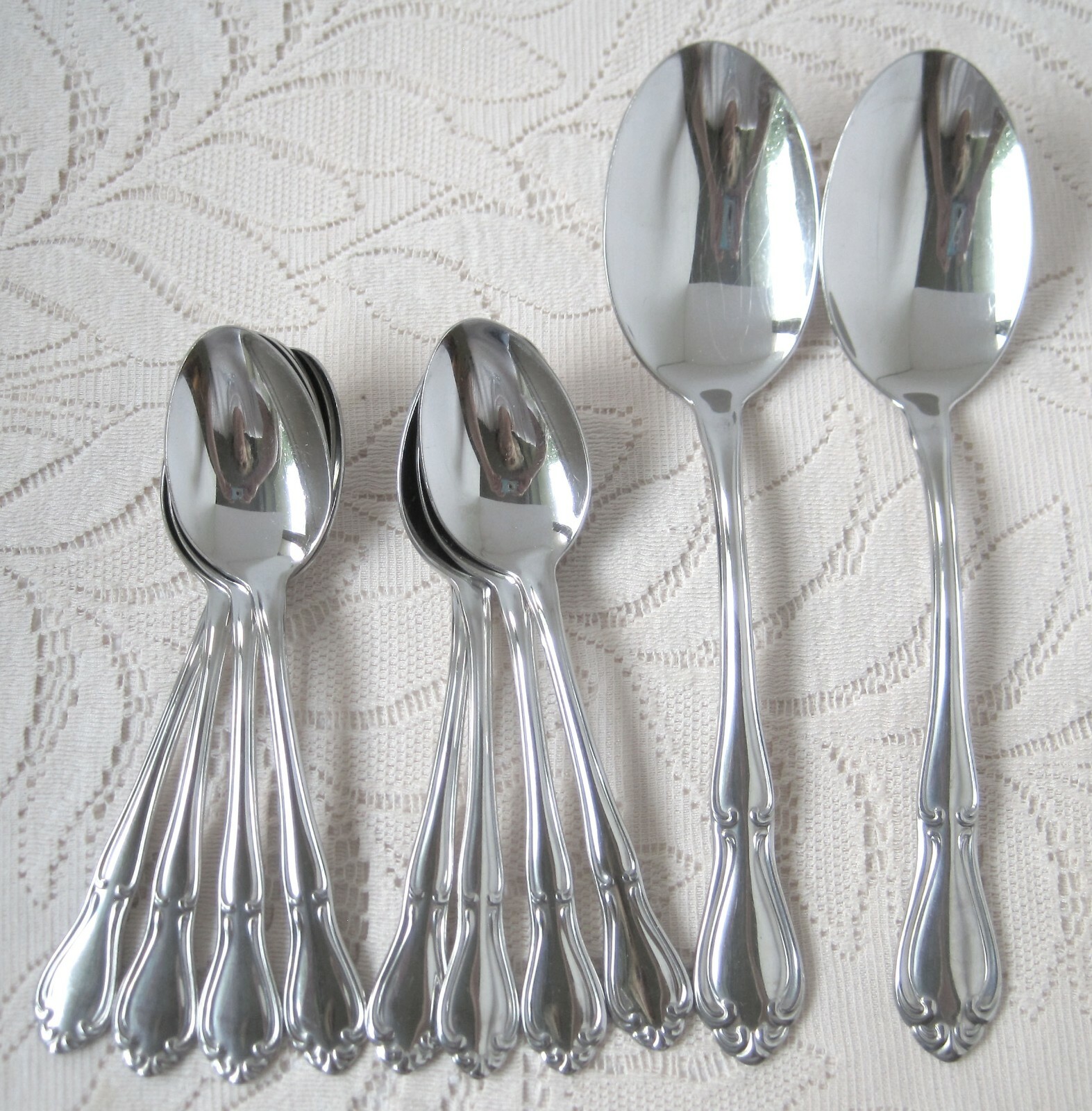 Vintage IIC IMPERIAL Stainless Flatware MARCHIONESS Spoons