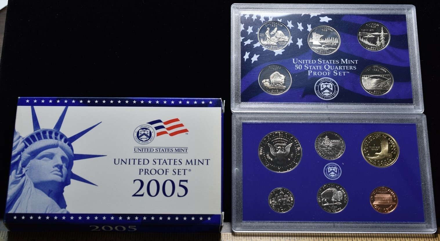 2005-S U.S. Mint Proof Set 11 Coins - Pristine Hand Picked Set
