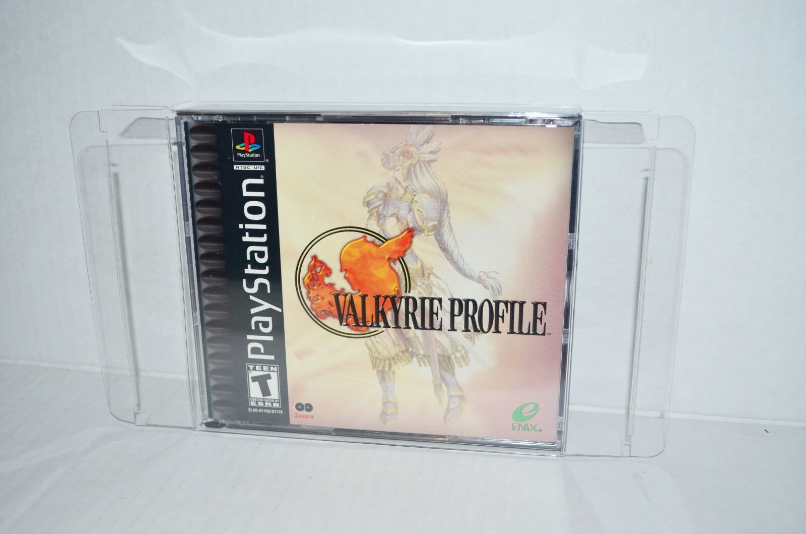 15 Sony PlayStation 1 PS1 Double Plastic Protective Cases Display Box Sleeves