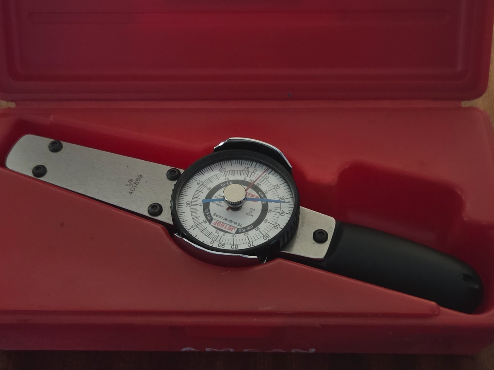 Proto J6169F 1/4" 0-75 Drive Dial Torque Wrench