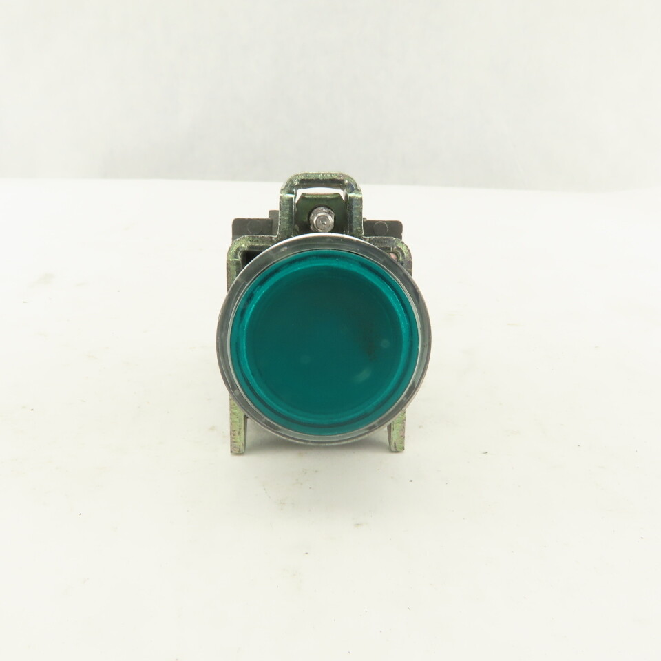 Schneider ZBV-B3 Green LED 24V Illuminated Momentary Push Buttons W/ZBE-101