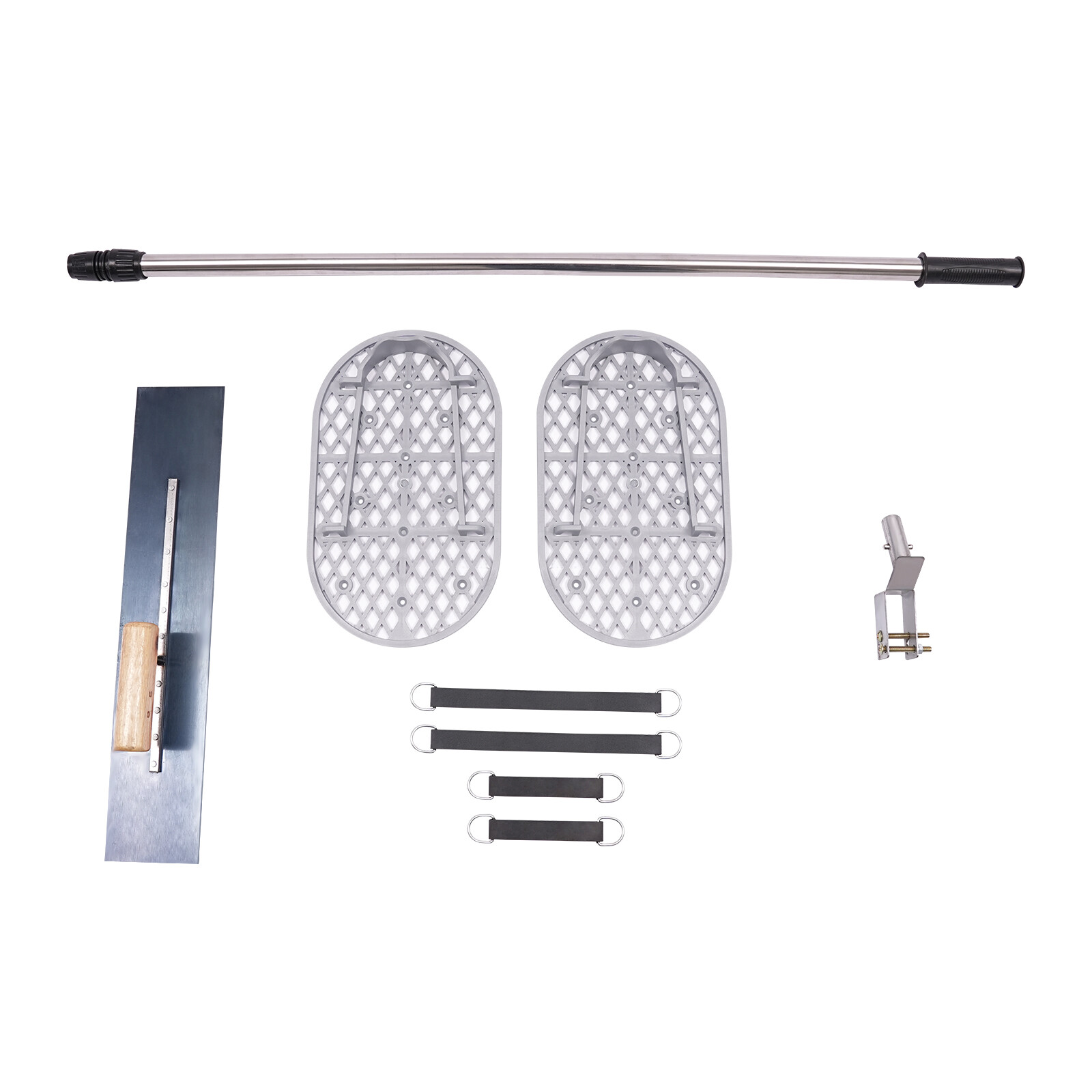 Concrete Trowel w/Long Handle Domestic &Industrial Cement Surface Smoothing Tool