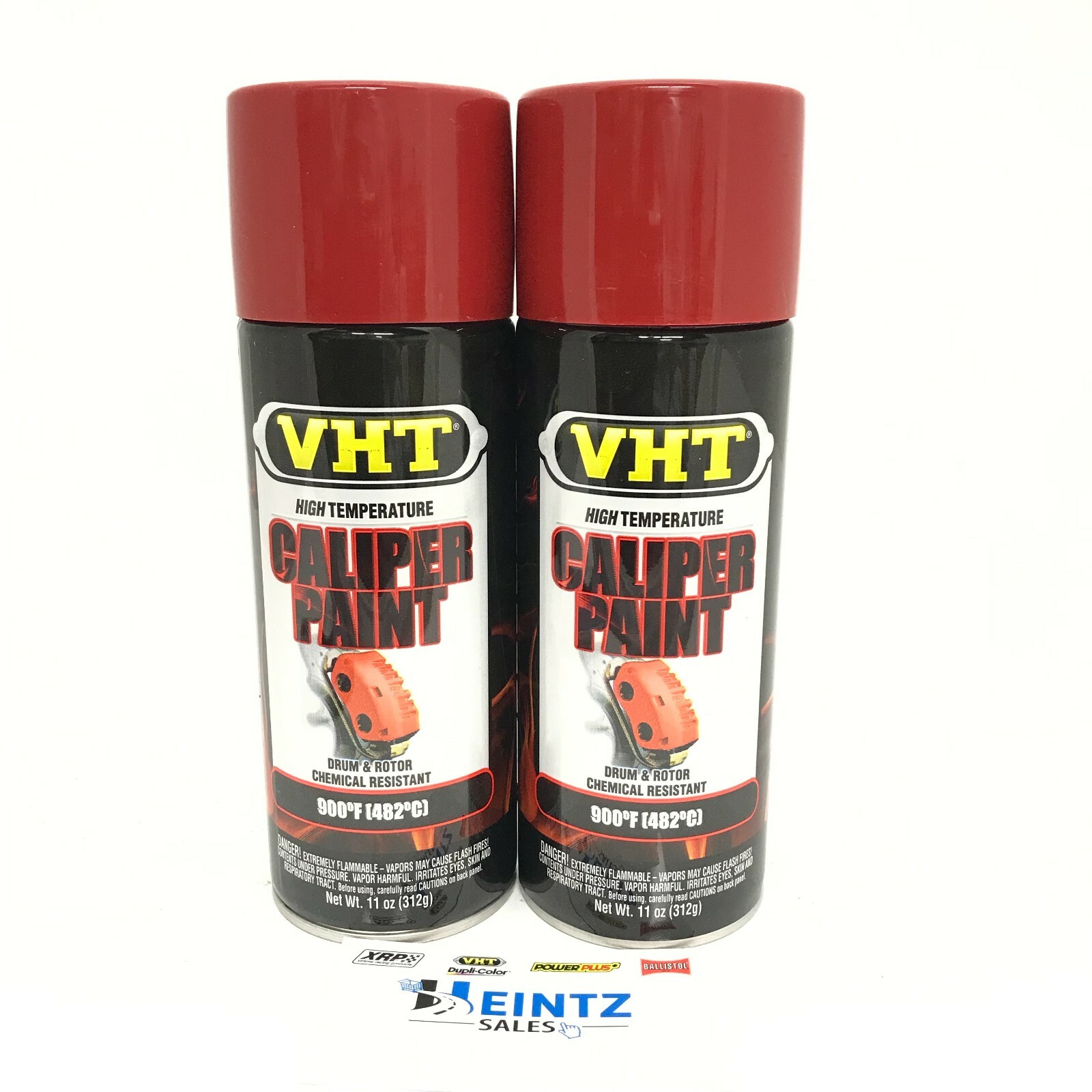 VHT SP731-2 PACK REAL RED Brake Caliper Paint  High Heat - 11 oz Aerosol