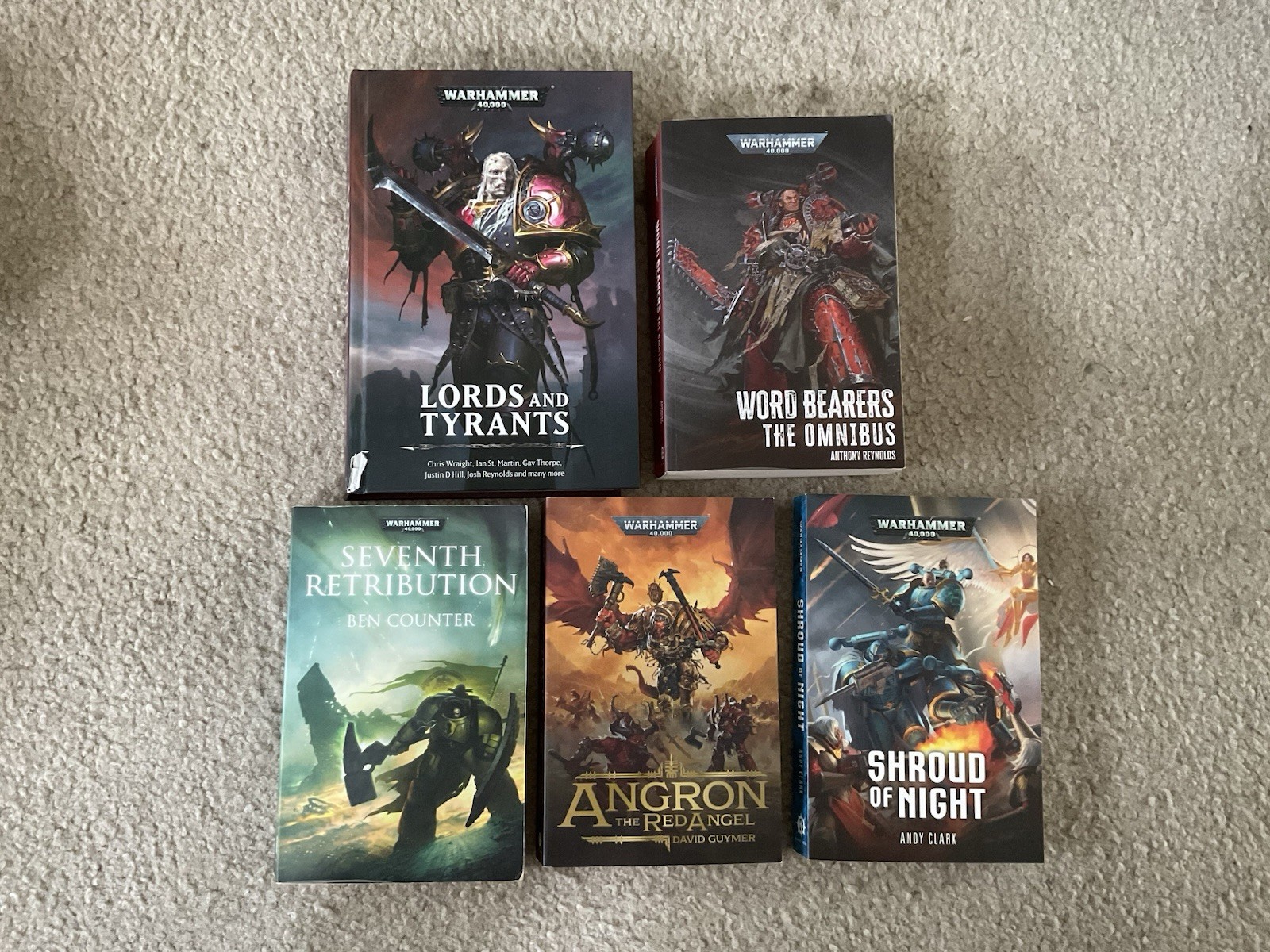 Warhammer 40k Chaos Black Library Book Lot