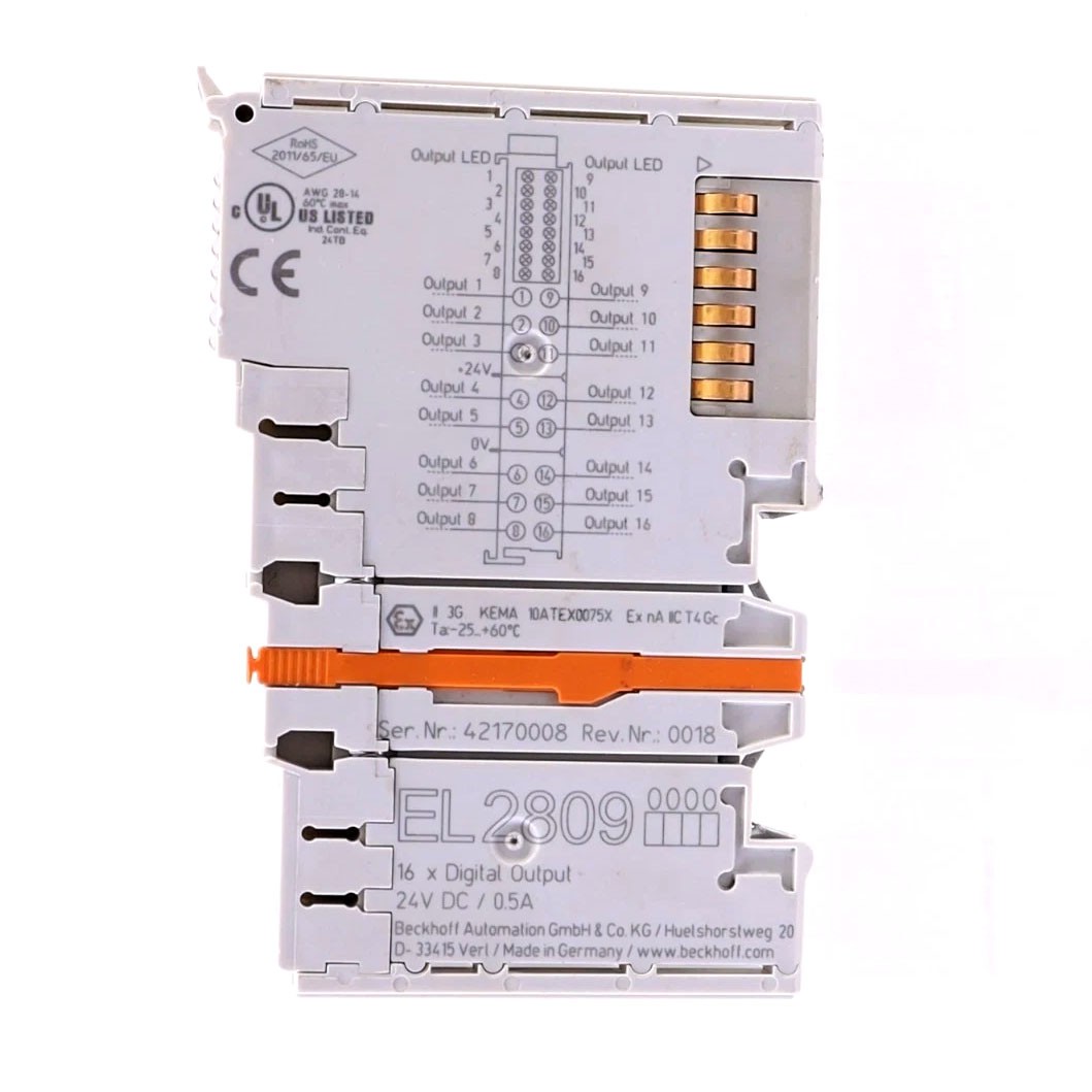 Beckhoff EL2809 Digital Output Module 16-Channel 24 V DC New