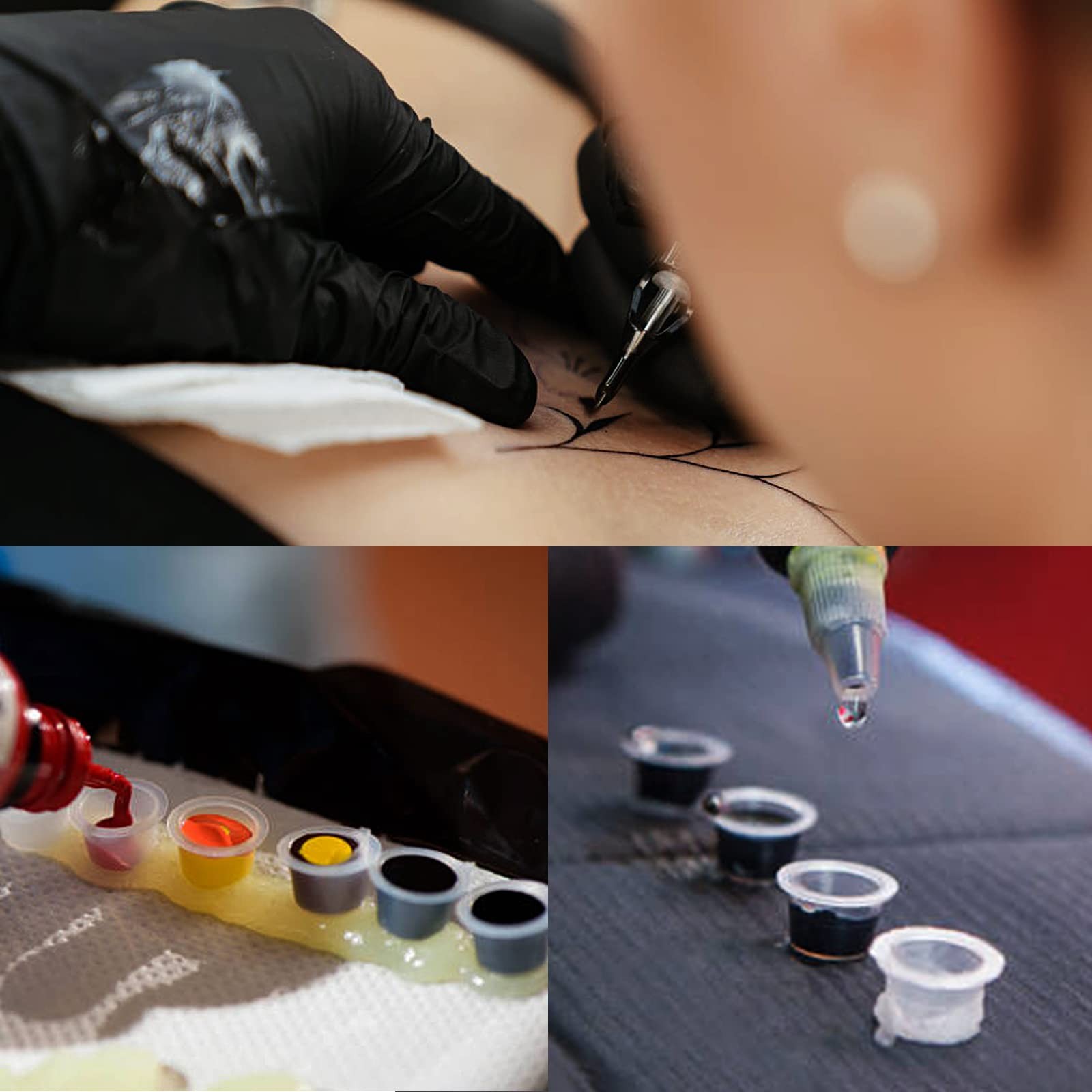 Rayyl Tattoo Ink Mixer Kit - Include 101pcs