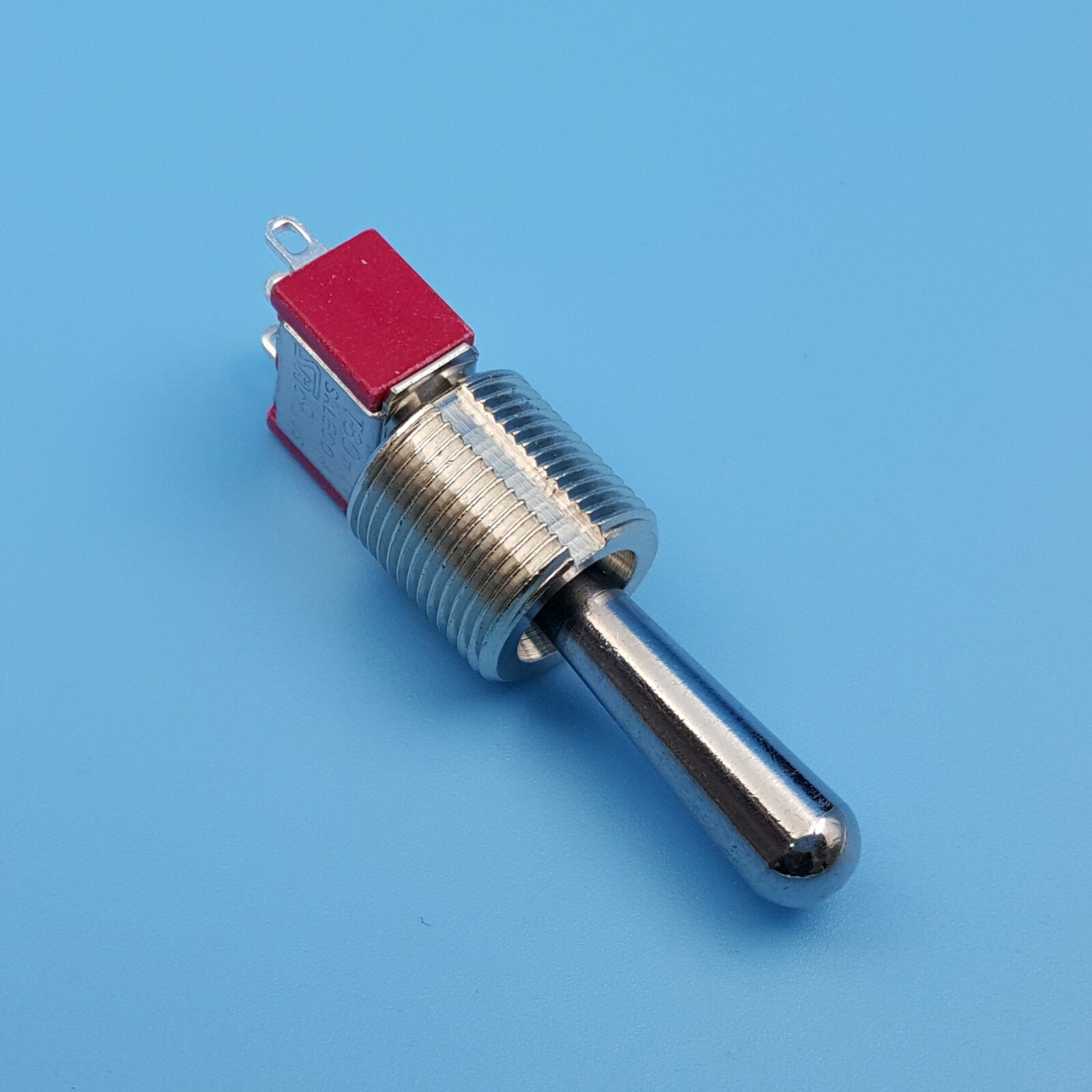 5Pcs SH T8014-Z1 3Pin 3-Gears ON-OFF-ON SPDT Large Handle Mini Toggle Switch