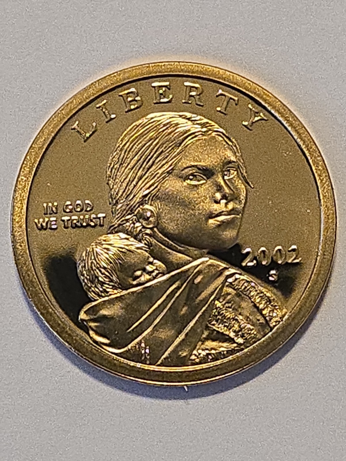 2002-S Native American Sacagawea Dollar US Mint Proof Coin