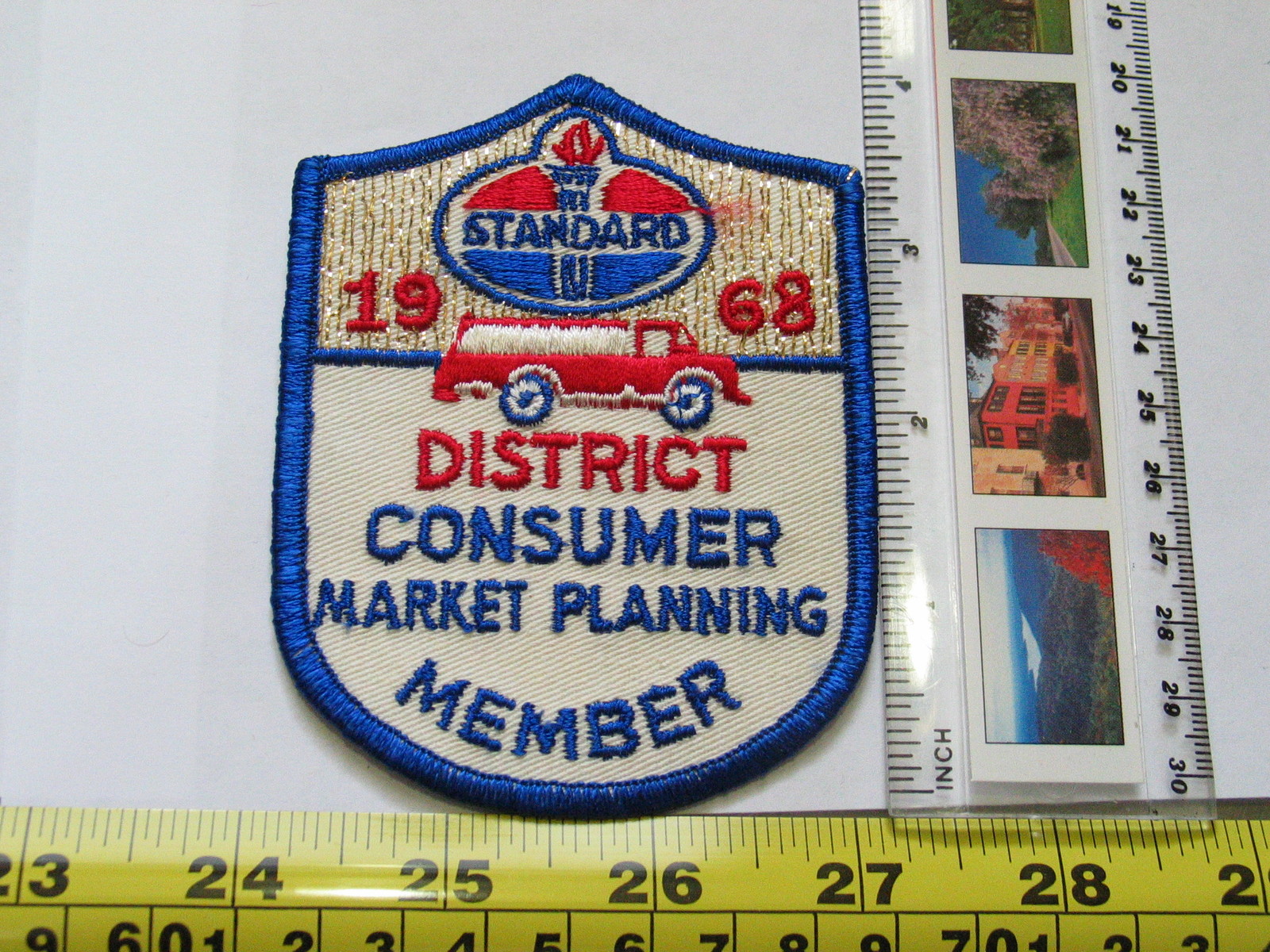 Standard Oil Truck District Consumer Market Planning Member Patch ,(5015)(**)