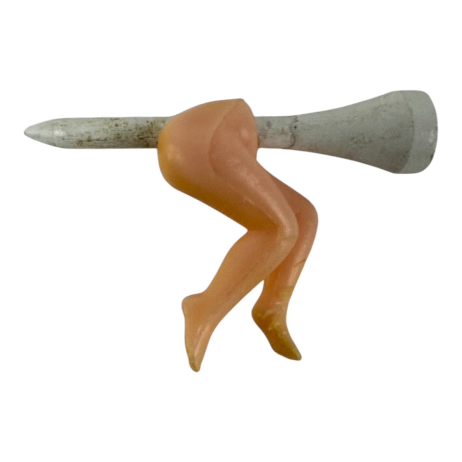 Vintage Novelty Gag Gift Butt Golf Tee. Prank Funny RARE.
