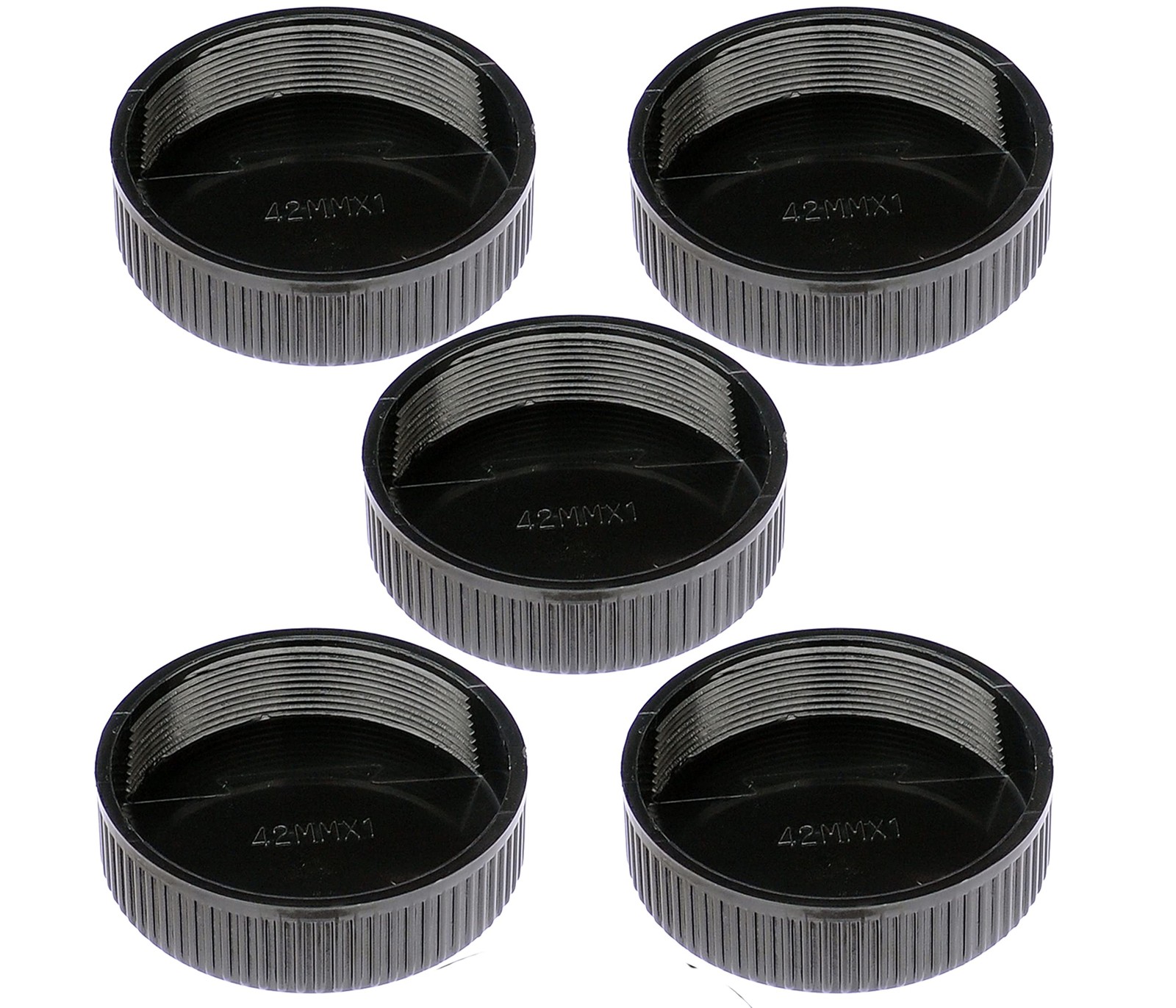 (5 Packs) Rear Lens Cover Cap for M42 Lens Rear Caps Lens Rear Cap Leica