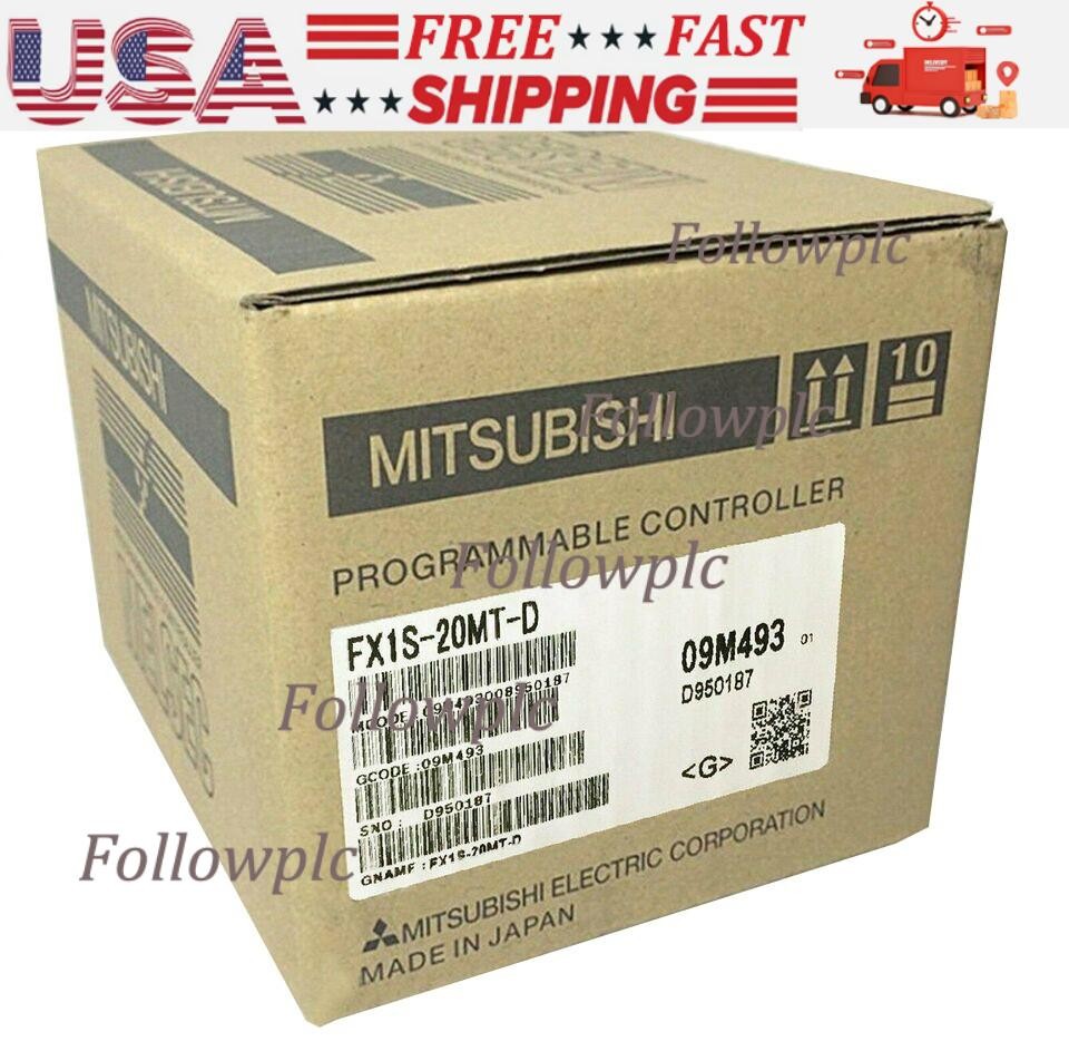 FX1S-20MT-D New Sealed Mitsubishi PLC FX1S-20MT-D IPCS