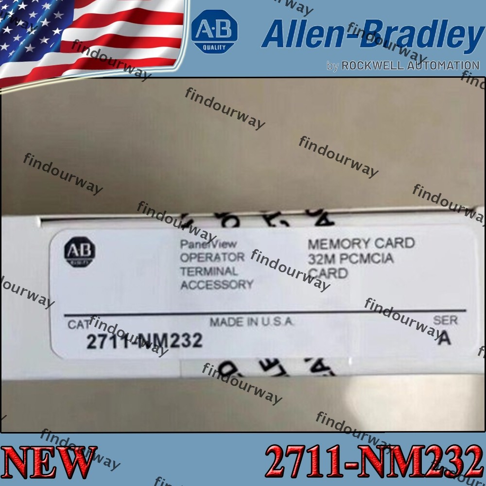 Brand New NEW PLC 2711-NM232 AB PanelView 4 MB PCMCIA Memory Card
