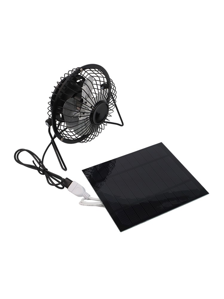 4 Inch 2 5W Solar Panel Fan Great for Enhancing Air Circulation Outdoors
