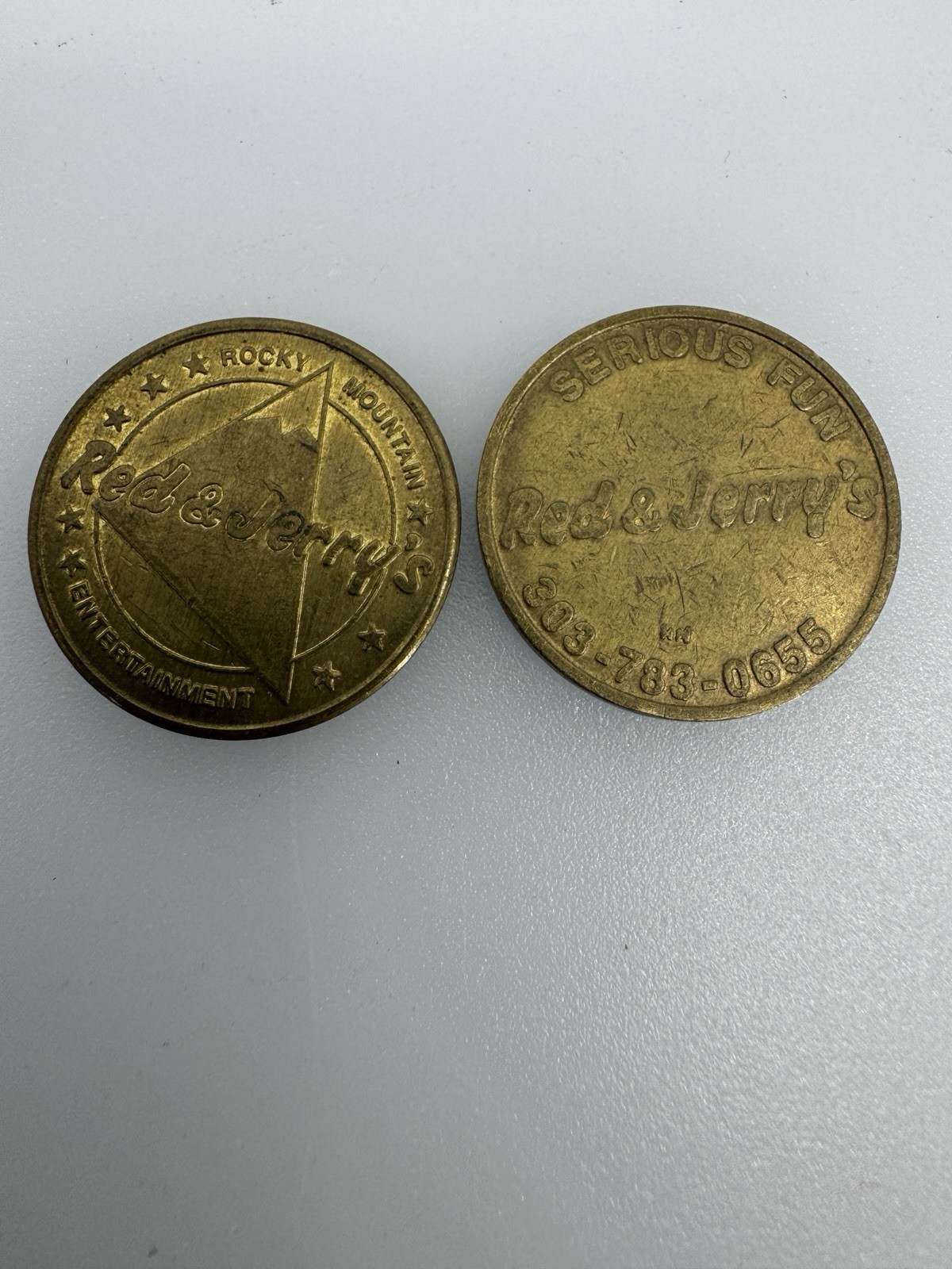 Red And Jerrys Arcade Coin