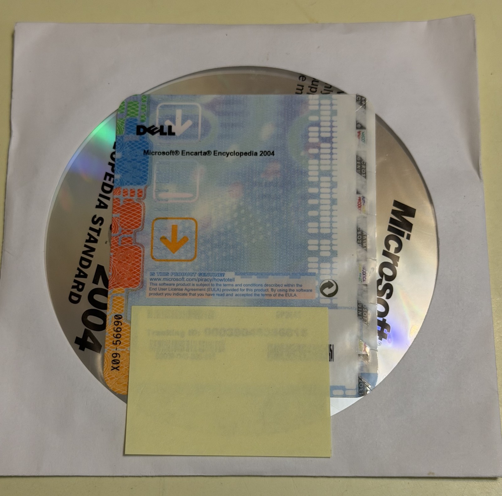 MICROSOFT ENCARTA ENCYLOPEDIA 2004 - OEM DELL PC DISTRIBUTION PC CD-ROM