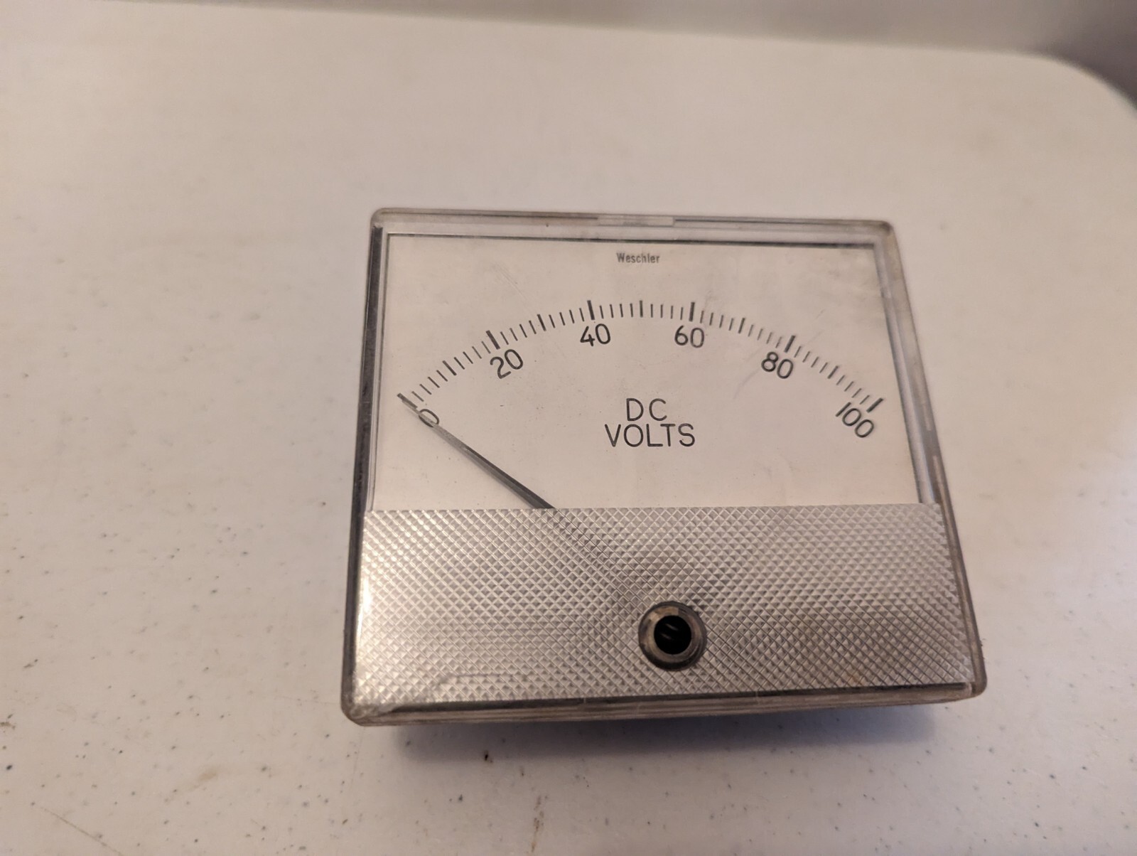 Weschler Instruments DCV 0 to 100 DC Volt Meter