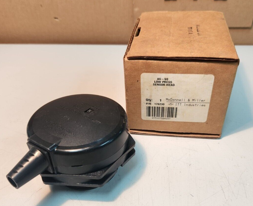 😎 NEW MCDONNELL & MILLER AS-5S AMBIENT PRESSURE REMOTE SENSOR 176230