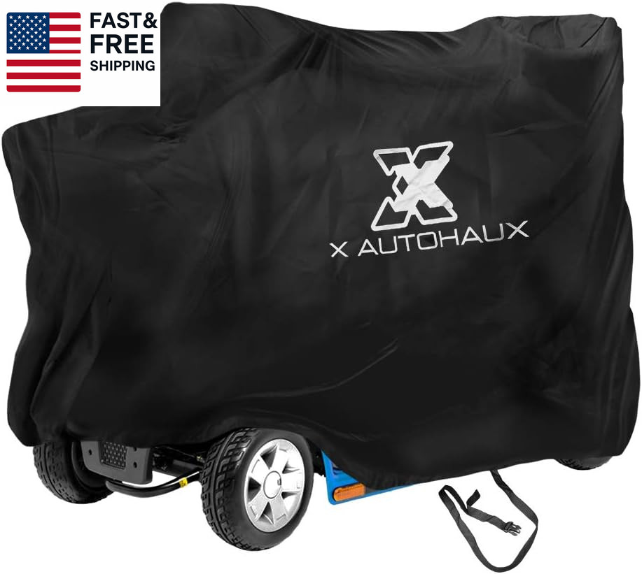 Large Mobility Scooter Cover All Season for Electric Wheelchair 4 Wheel Travel