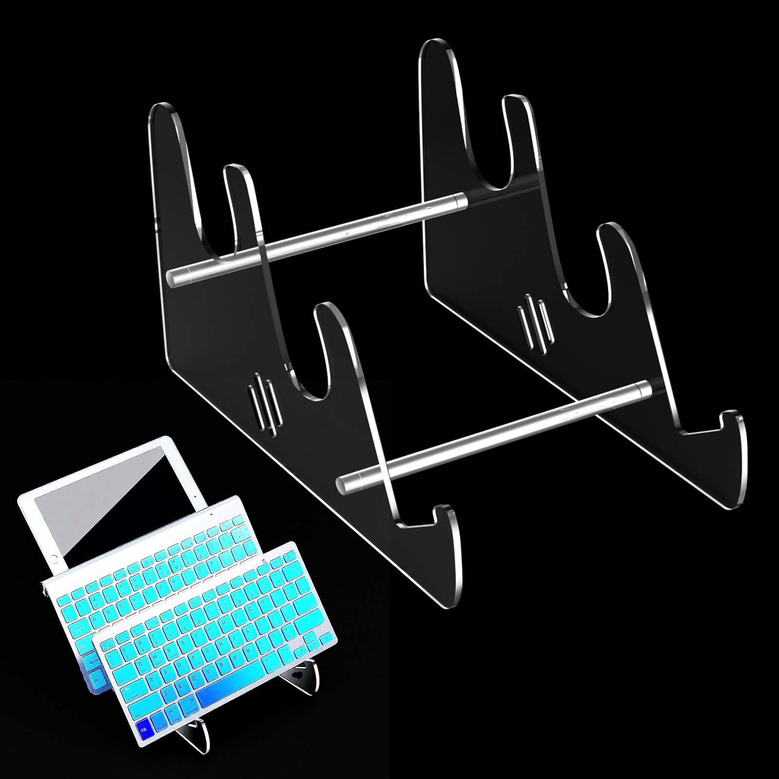 SaisaiTan Acrylic Keyboard Display Stand Holder Mechanical Computer clear