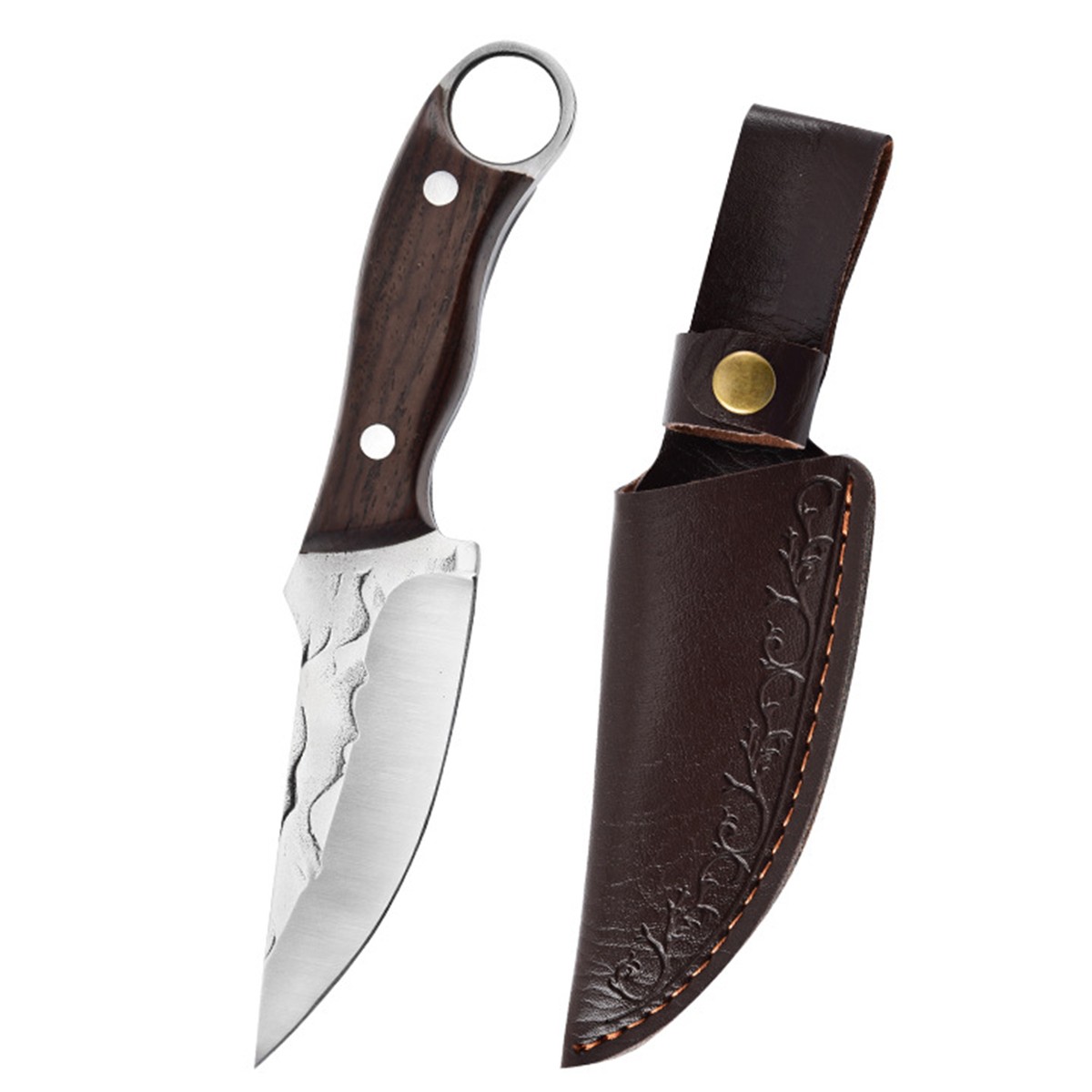 Handmade Fixed Blade Hunting Pocket Knife, Scout Carry Knife Tracker Knife NEW