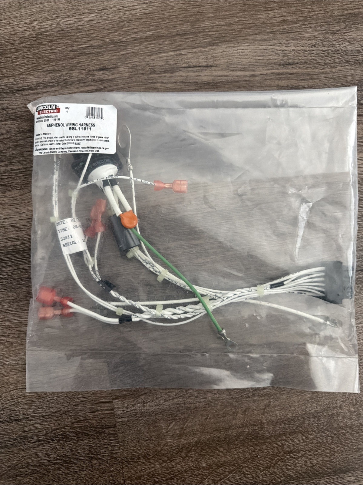 OEM Lincoln Electric 9SL11911 Amphenol Wiring Harness SSL11911
