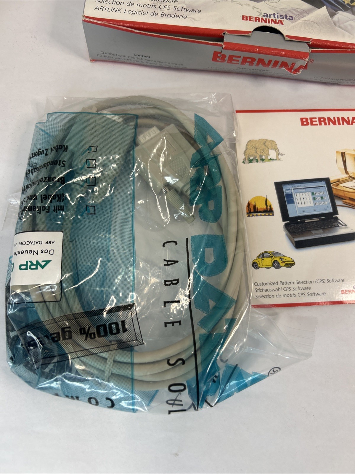 BERNINA ARTLINK /CPS SPECIAL EDITION 2000 Artista Read Windows 95/98
