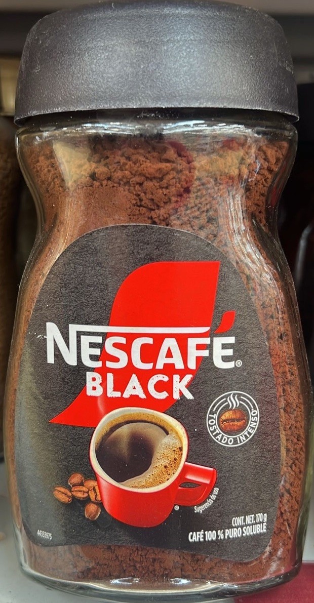 3 - NESCAFE BLACK ROAST TOSTADO INTENSO INSTANT COFFEE 170G (6oz) BIG