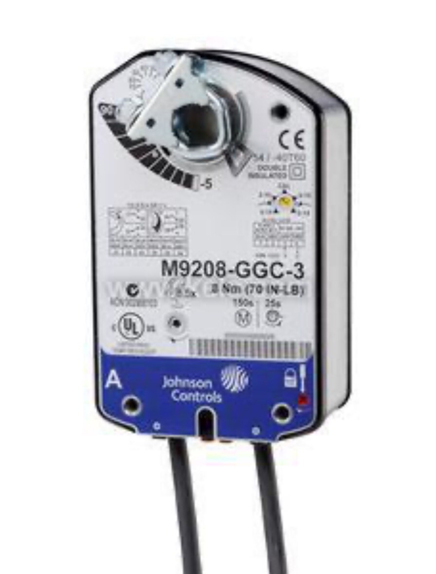 Johnson Controls Electric Spring-Return Actuator M9208-GGC-3