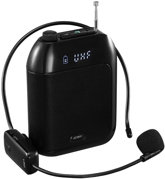 JCWY Voice Amplifier Wireless for Teachers Portable Rechargeable Mini Headset170