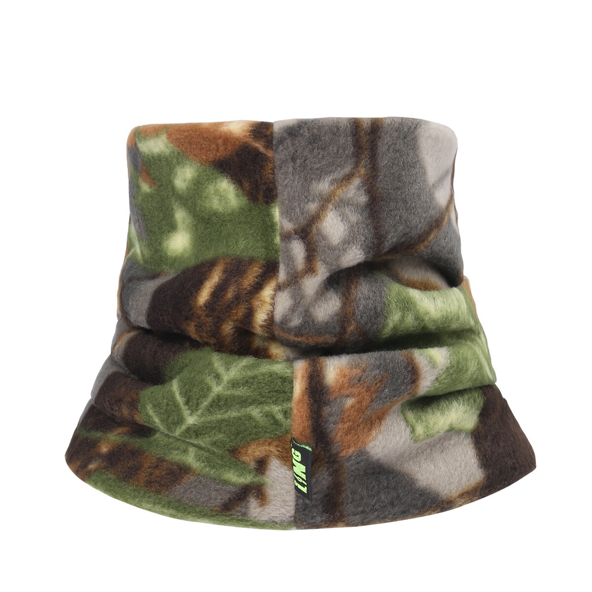 Winter Fleece Neck Gaiter Warmer Camo Windproof Ski Face Mask for Cold Weather