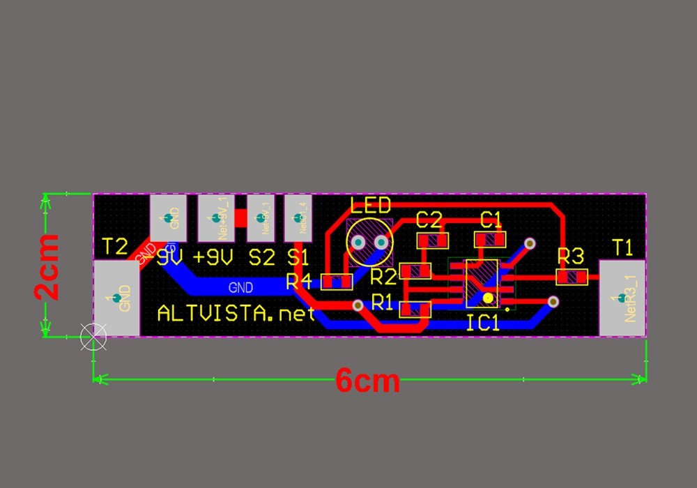 Hulda Clark Zapper, PCB board 30kHz