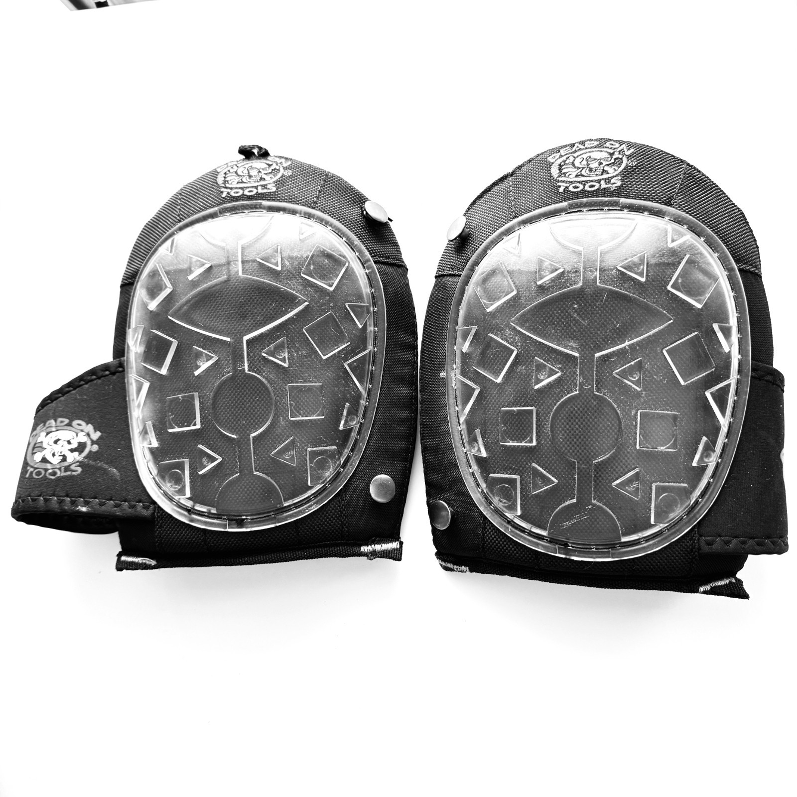 Dead on Tools Knee Pads No-Rock Gel One Size Adjustable Black