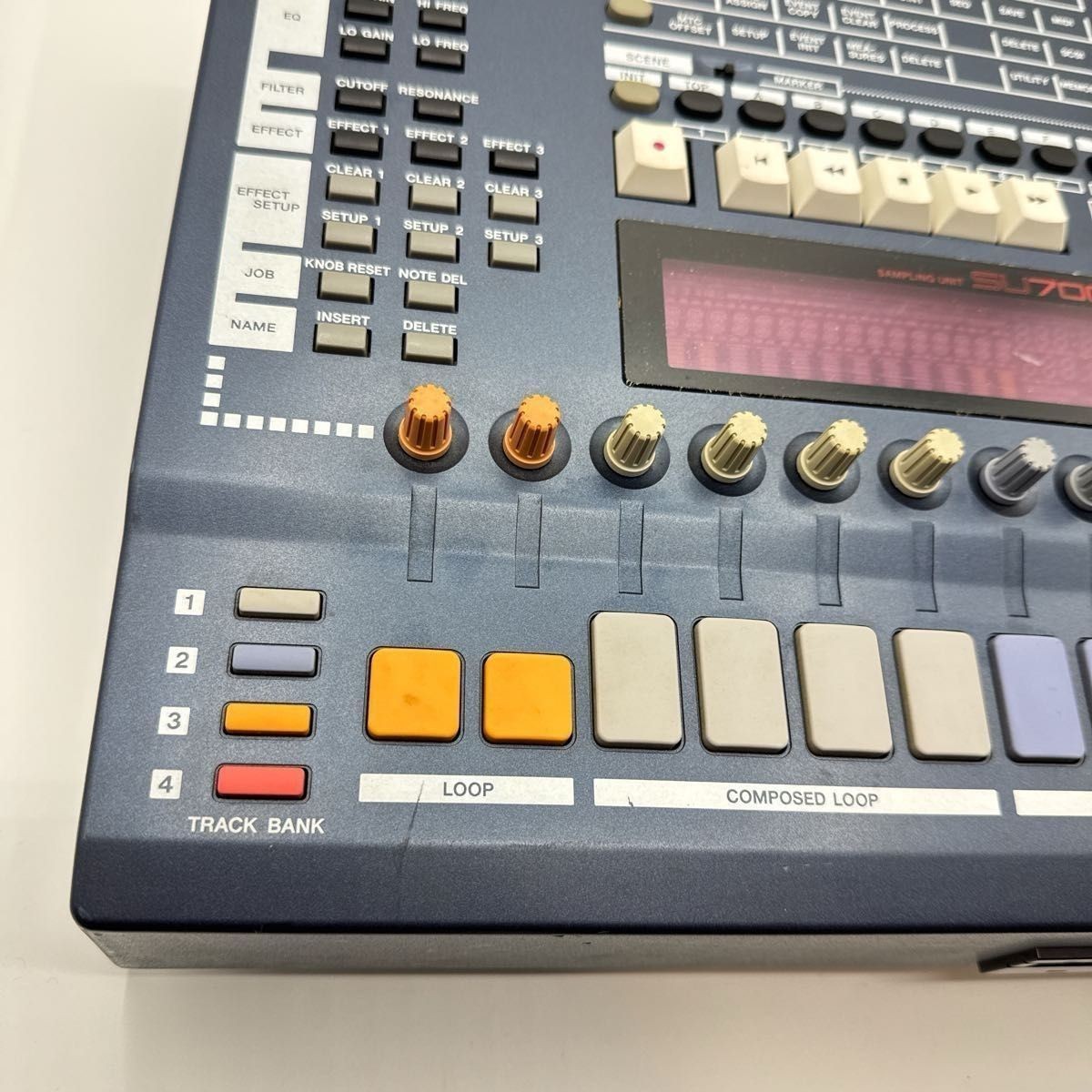 Yamaha SU700 Sequencer Sampler Only power supply confirmed JANK