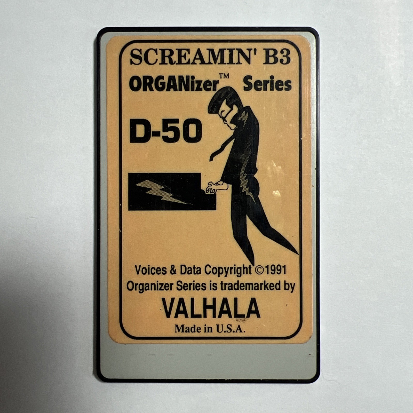 Valhala D-50 Screamin’ B3 Organizer (Untested)